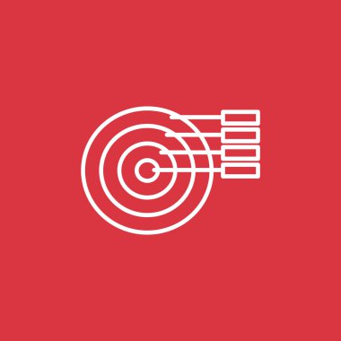 Yuvarlak Infographic web simgesi