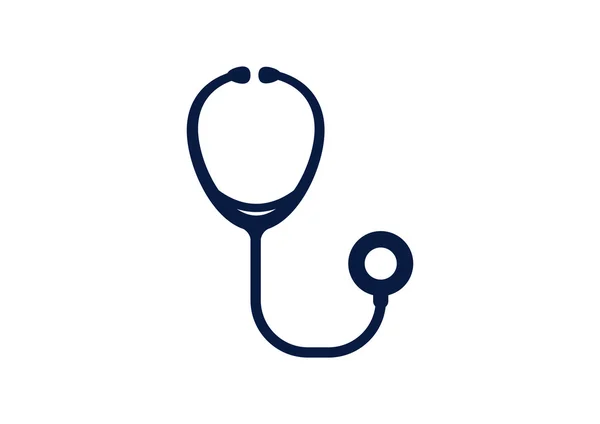 Stethoscope simple web icon — Stock Vector