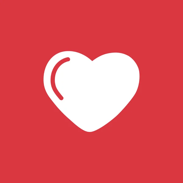Символ простейшего сердца — стоковый вектор