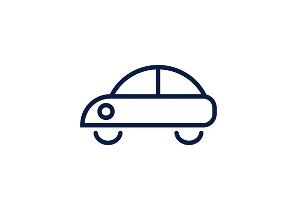 簡単な車のアイコン — ストックベクタ