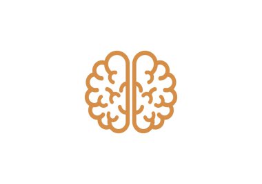 İnsan beyni web simgesi