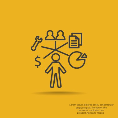 İş basit web simge kümesi