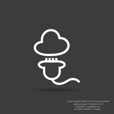 Internet hub simgesini