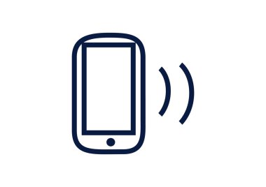 Boş ekranlı basit akıllı telefon