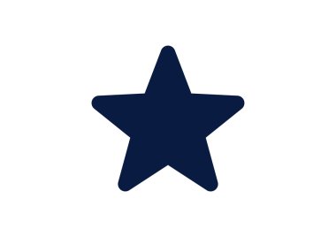 Basit yıldız web simgesi