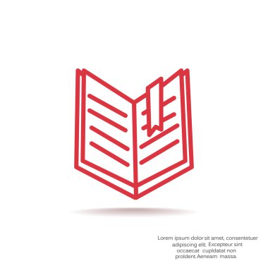 Açık kitap web simgesi