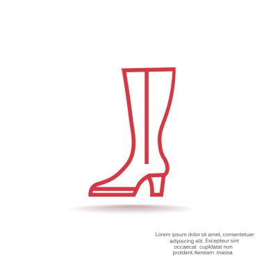 Kadın önyükleme simgesi