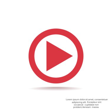 düğme web simgesi oynamak