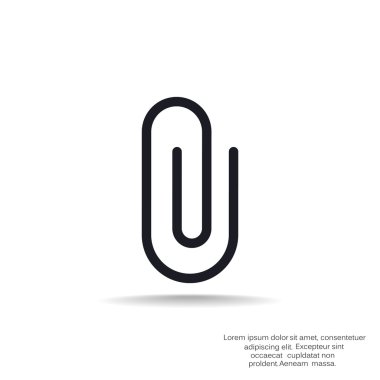 Basit klips web simgesi