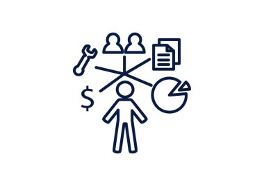 İş basit web simgesi