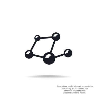 Moleküler bileşik web simgesi