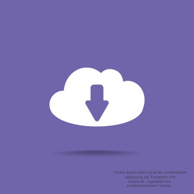bulut web indir simgesi