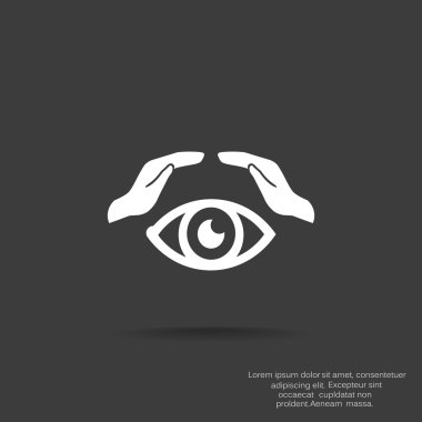 Vizyon ve sigorta web simgesi