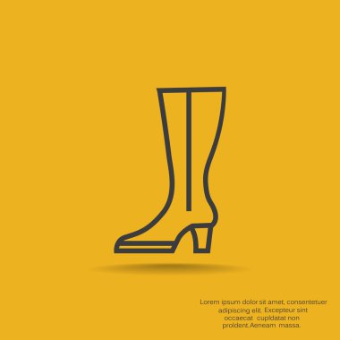 Kadın önyükleme simgesi