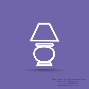 Masa lambası simgesi
