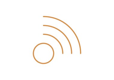 Kablosuz dalgalar web simgesi