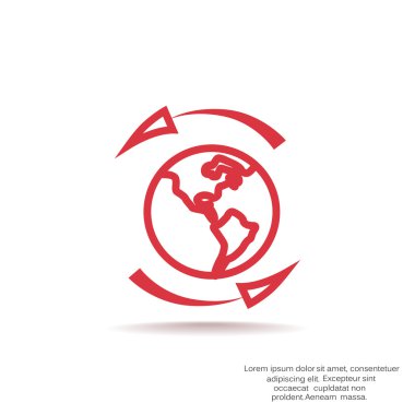 Planet earth web simgesi