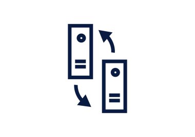 Bilgi değişimi simgesi