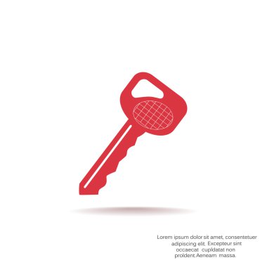 Basit anahtar web simgesi