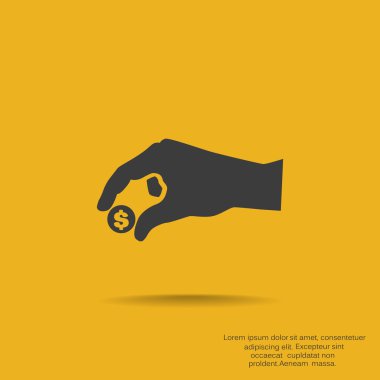 Elinde para web simgesi