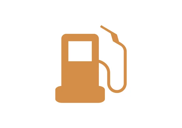 Autorefuelling station web pictogram — Stockvector