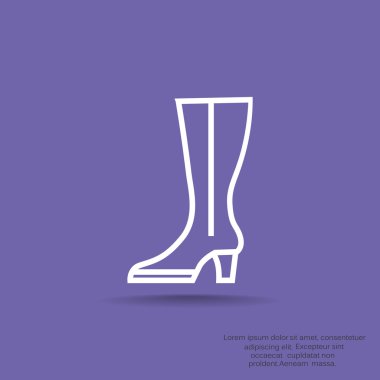 Kadın önyükleme simgesi