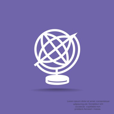 Küre satırı simgesi 