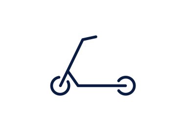 Scooter için çocuk simgesi