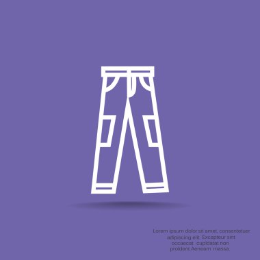 pantolon web simgesi