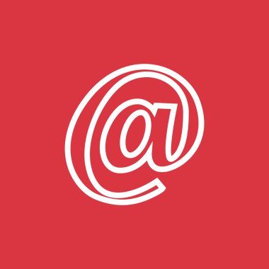 E-posta işareti web simgesi