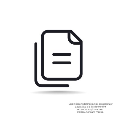 Dosyaları veya belgeleri web simgesi