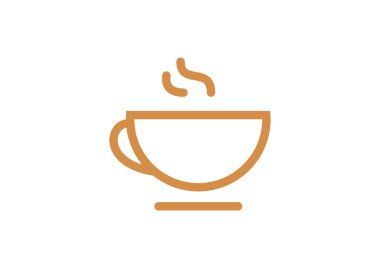 Fincan sıcak bir içecek web simgesi