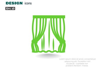 Pencere perde simgesi