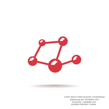 Moleküler bileşik web simgesi
