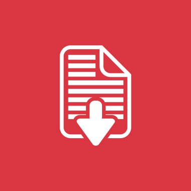 Download dosya web simge