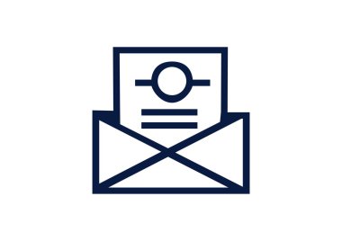 düz e-posta simgesi