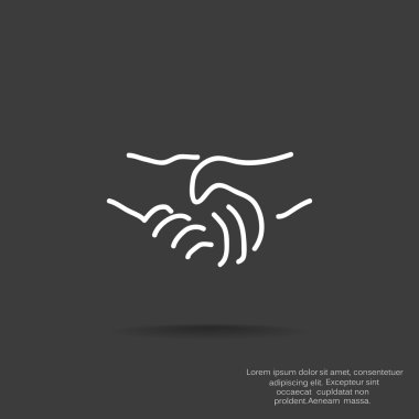 Eller simgesini, başka sallayarak