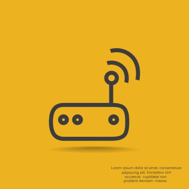 Wi-Fi Router simgesi