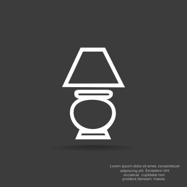 Masa lambası simgesi