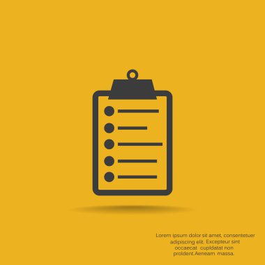 Pano basit simgesine listesi