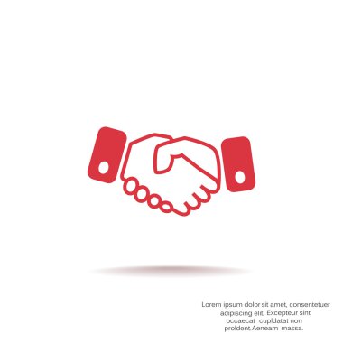 El sıkışma basit web simgesi