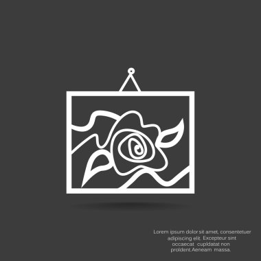 çerçeveli resim simgesi