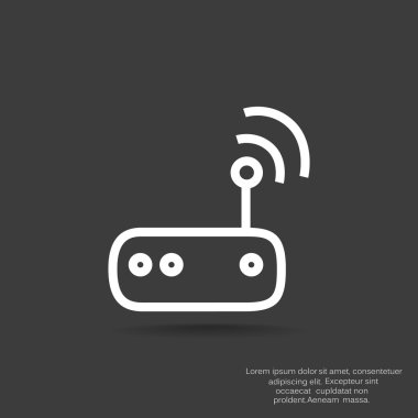 Wi-Fi Router simgesi