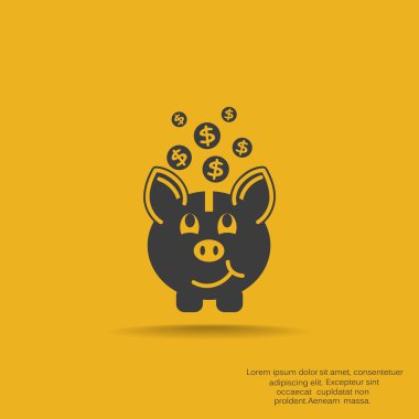 kumbara düşen paraları ile