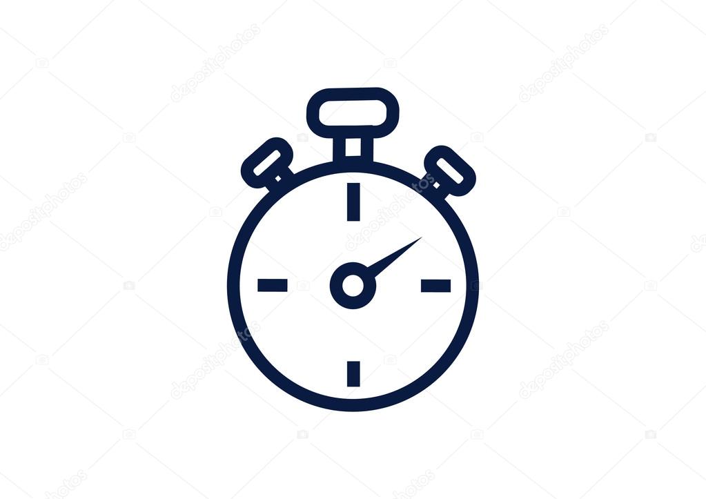 Simple stopwatch web icon Stock Vector Image by ©LovArt 118673354