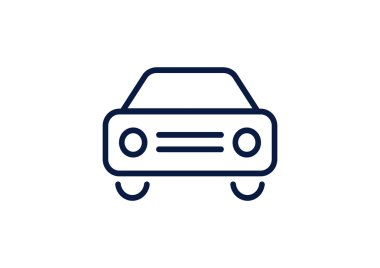 Basit araba web simgesi