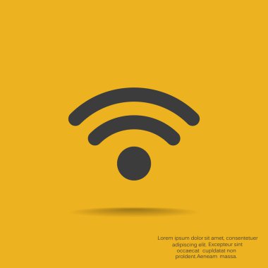 Kablosuz dalgalar web simgesi