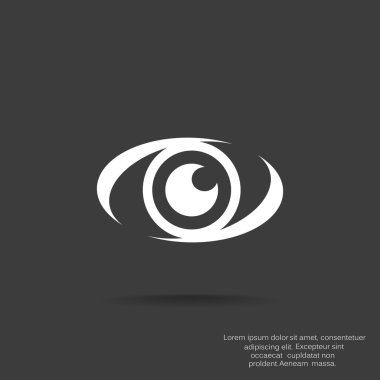İzlerken göz web simgesi