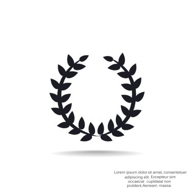 Kazanan çelenk simgesi