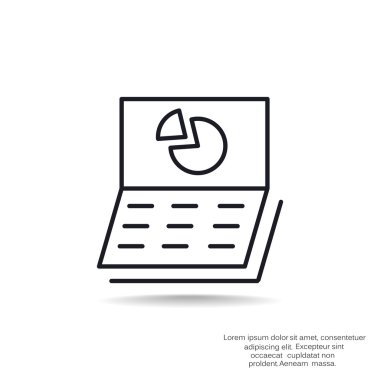 Basit laptop grafik ile